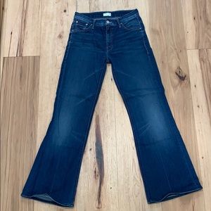 Mother wide leg jeans. Size 26